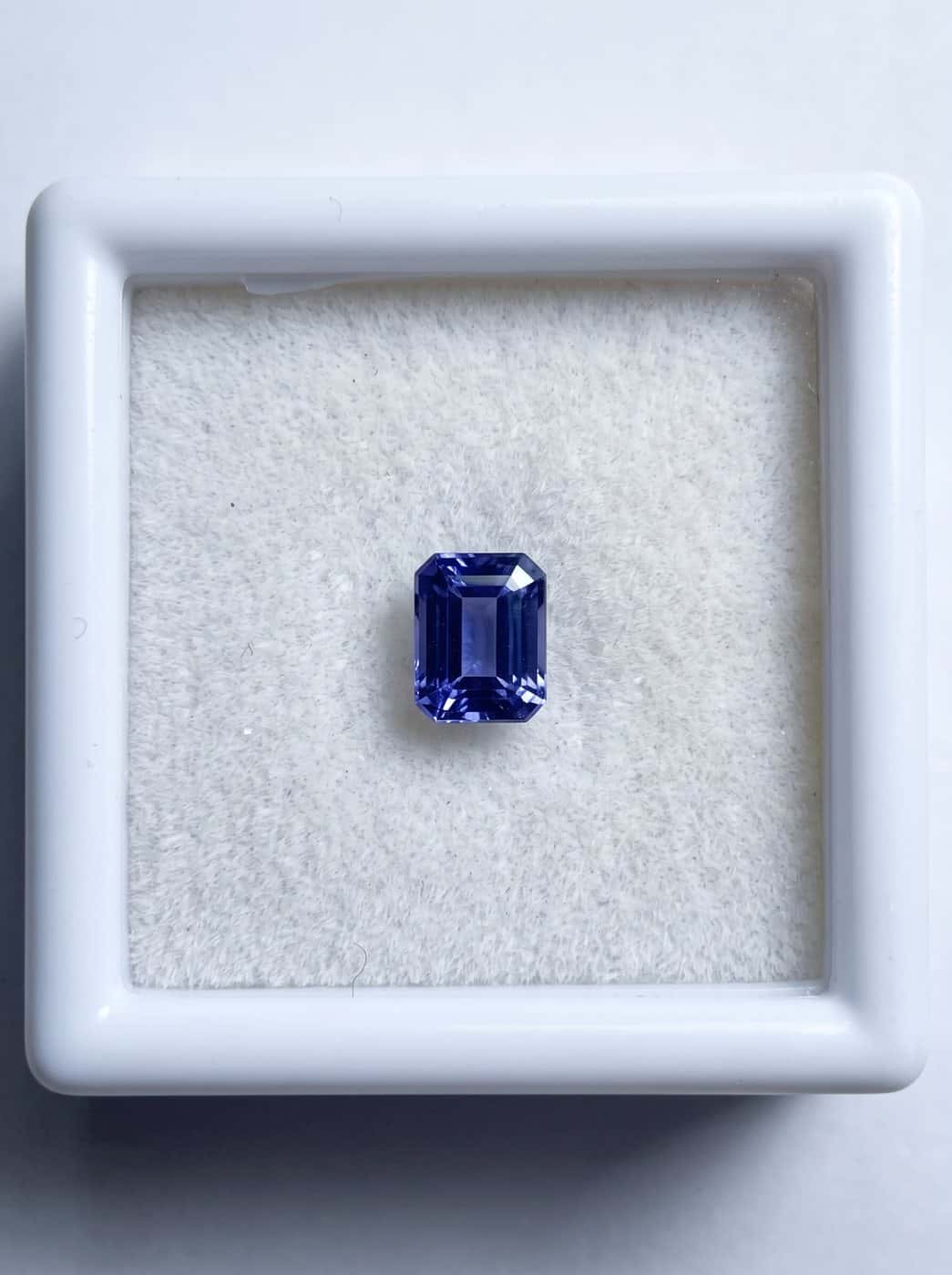 Tanzanite Cushion, 1.35 ct, another view