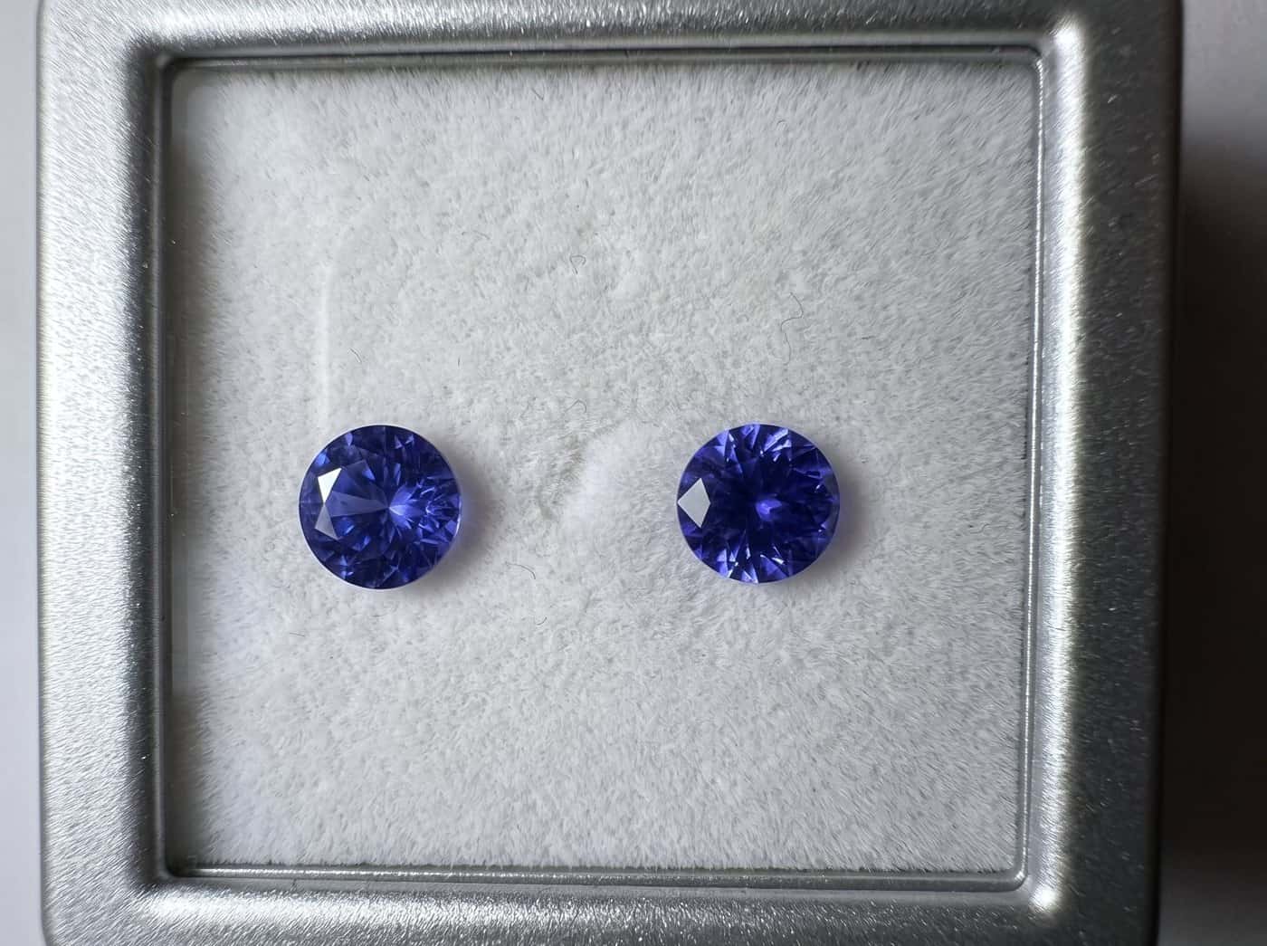 Tanzanite Pair, 4.59 ct