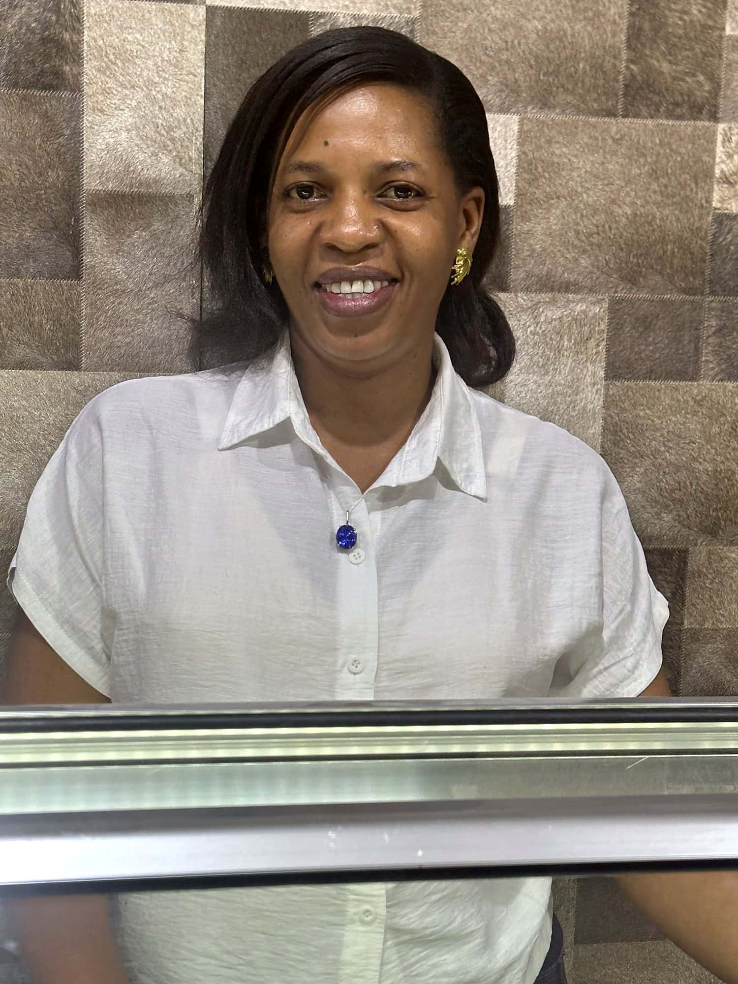 Welcoming customers at our showroom in Kibo Tower